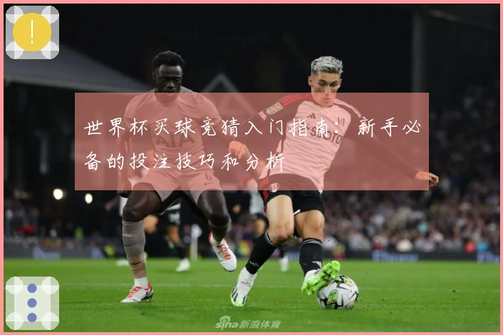 世界杯买球竞猜入门指南：新手必备的投注技巧和分析